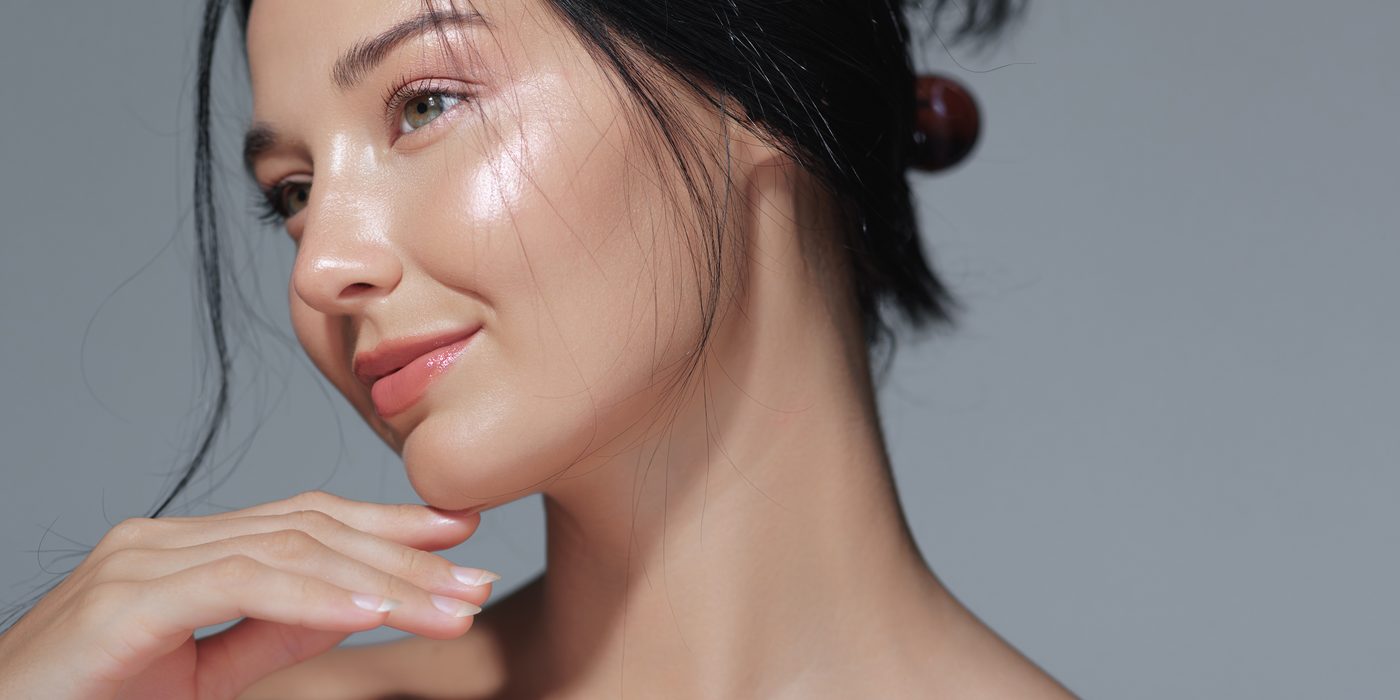 Radiant, volumized skin after dermal filler treatment